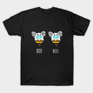 boo bees ghost and mask halloween tshirt T-Shirt